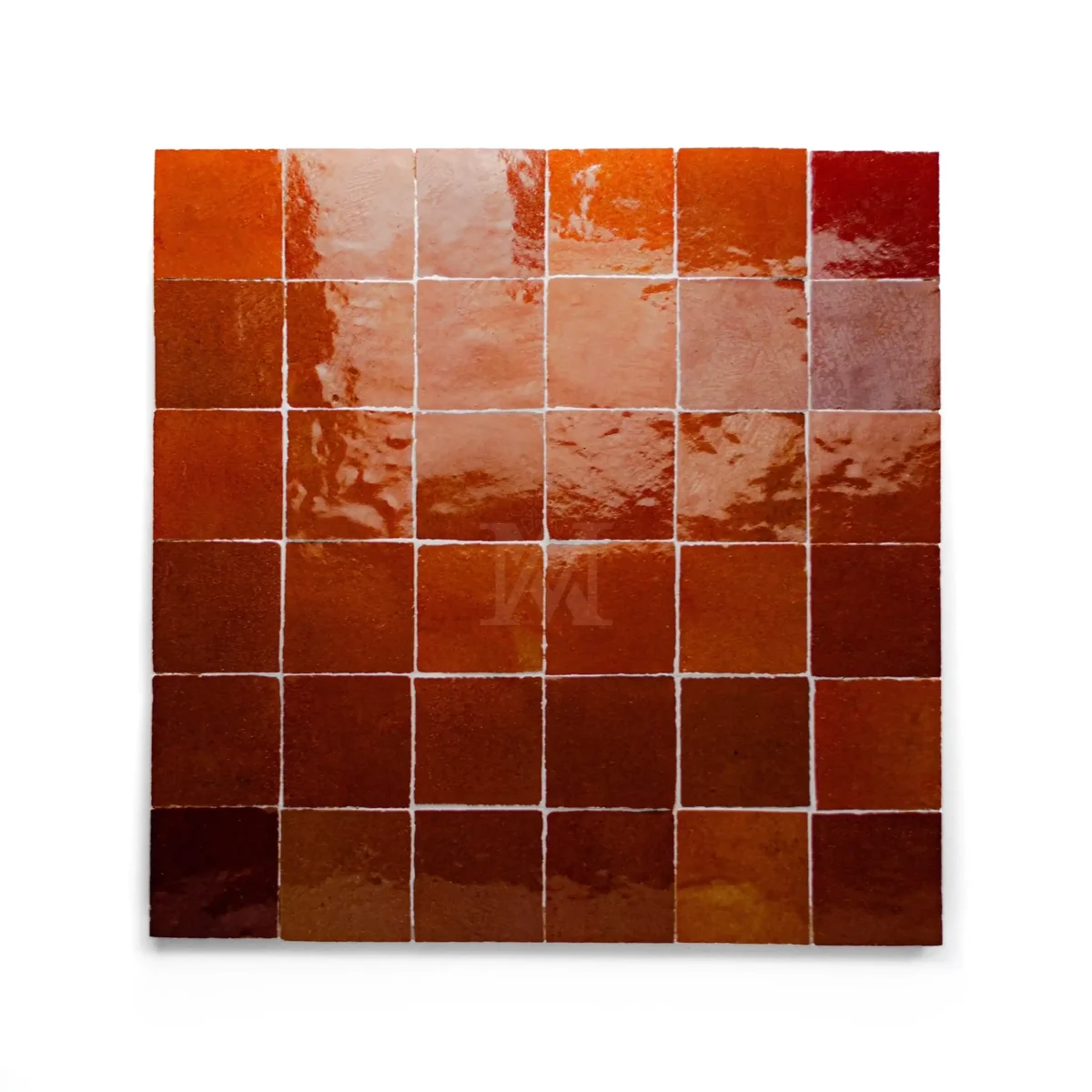 Zellige 2x2 – Burgundy - Image 1
