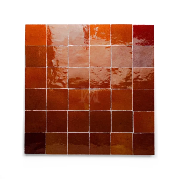 Zellige 2x2 – Burgundy