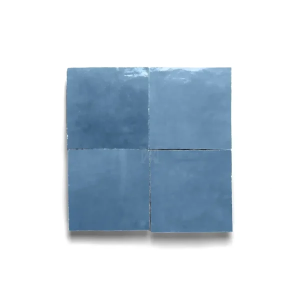 Zellige Square – Blue Gray