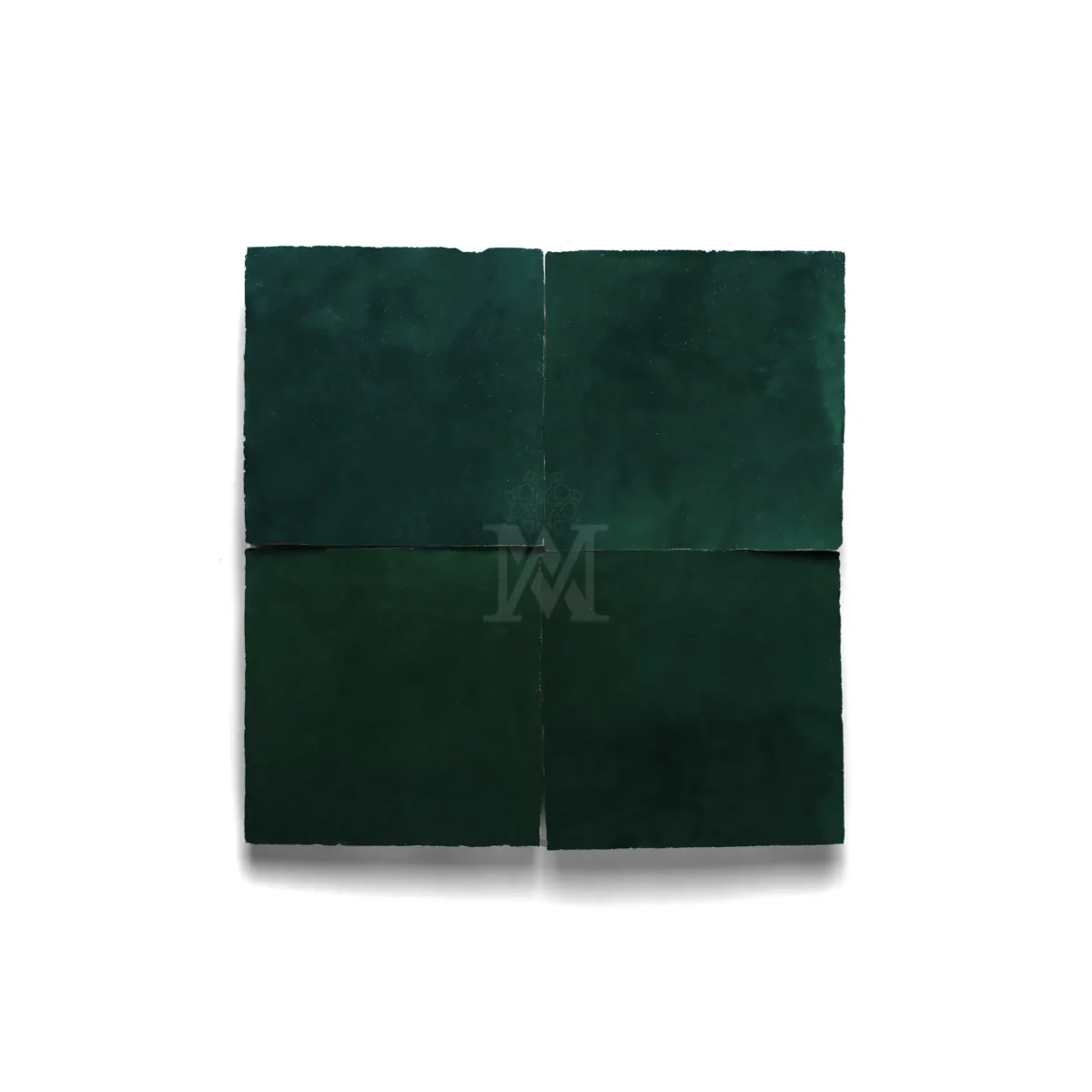 Zellige Square – Dark Green - Image 7