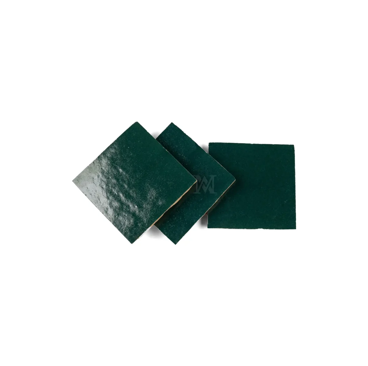 Zellige Square – Dark Green - Image 9