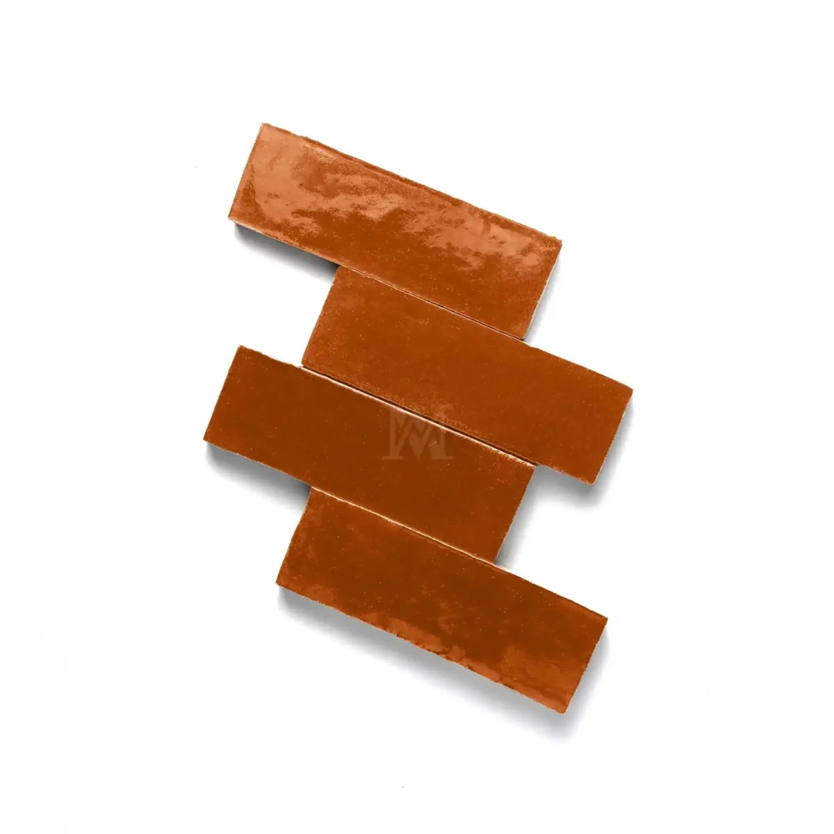 Zellige Rectangle – Bronze - Image 1