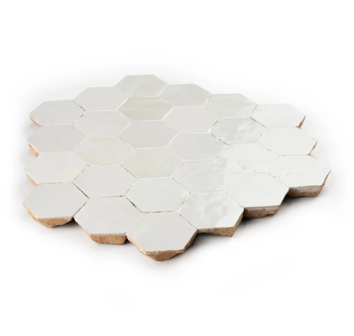 Zellige Hexagonal – Off White