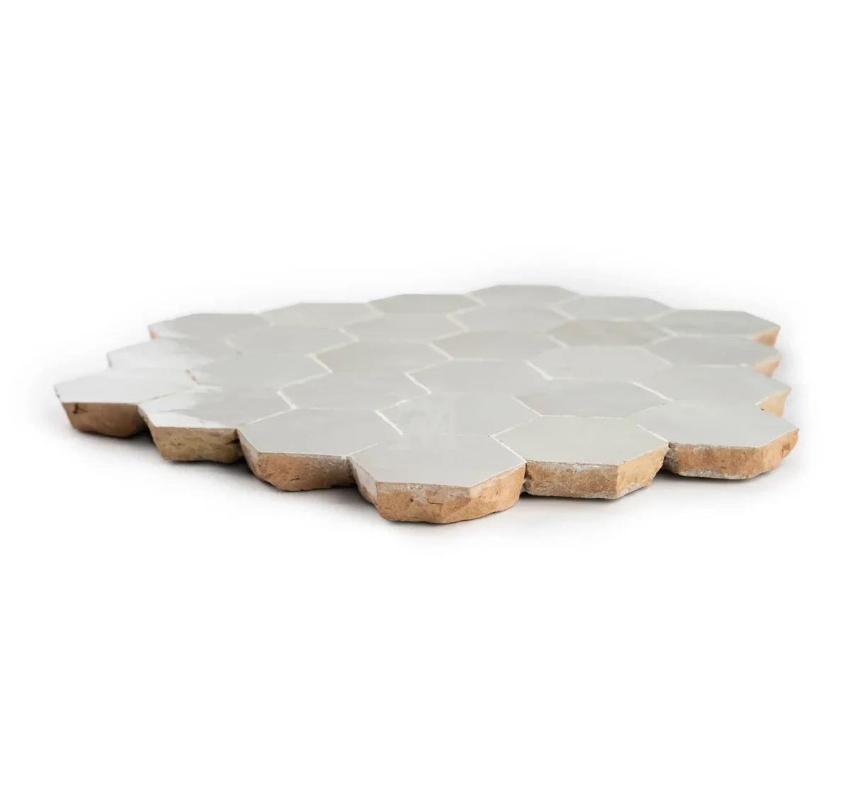Zellige Hexagonal – Off White