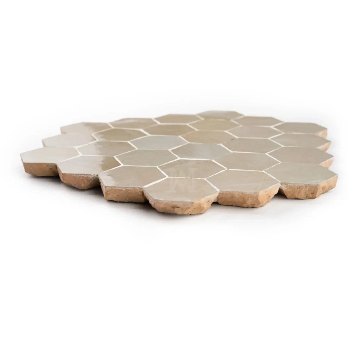 Zellige Hexagonal – Soft Stone