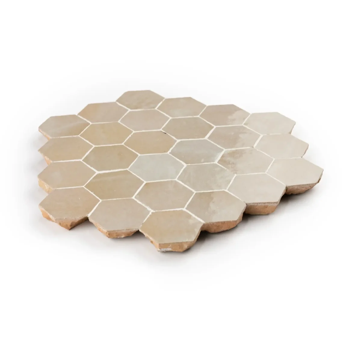 Zellige Hexagonal – Soft Stone