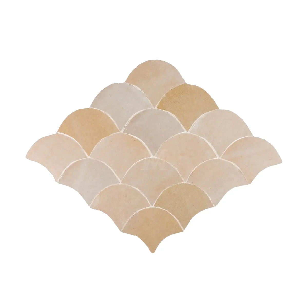 Zellige Fishscale – Mesa Taupe