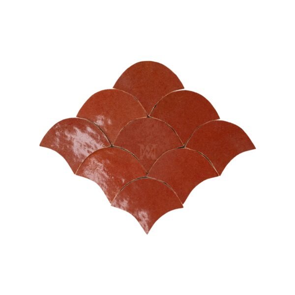 Zellige Fishscale – Amaranth