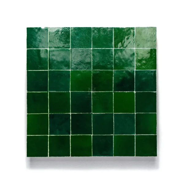 Zellige 2x2 – DARK GREEN