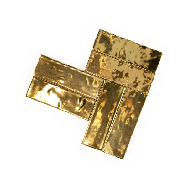 Zellige Rectangle – Gold