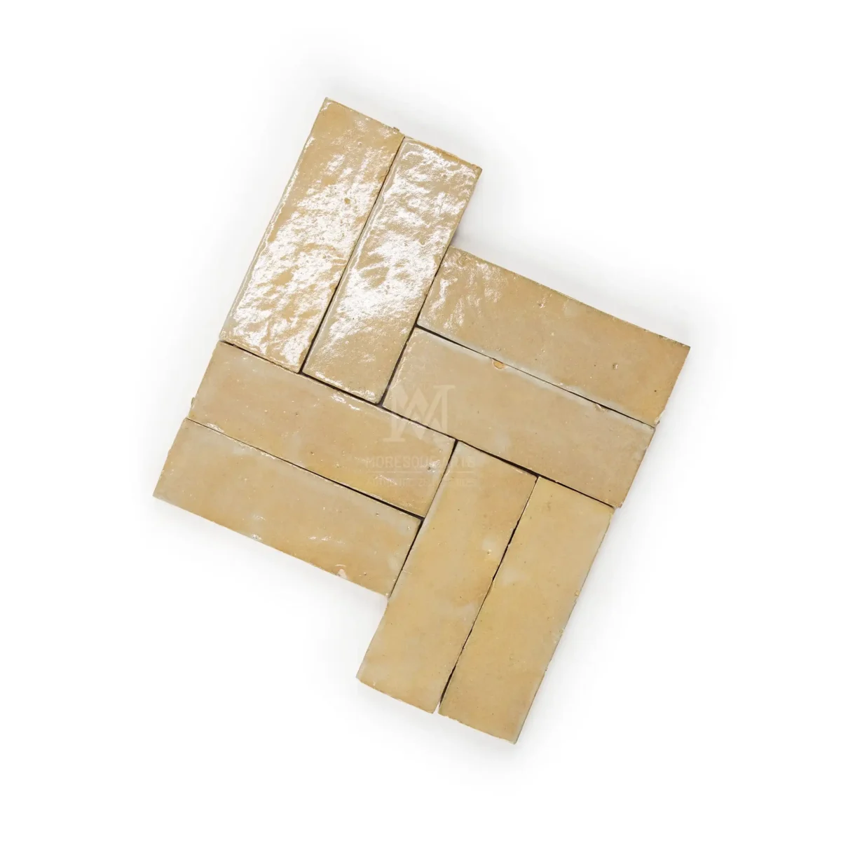 Zellige Rectangle – Brown suger - Image 1