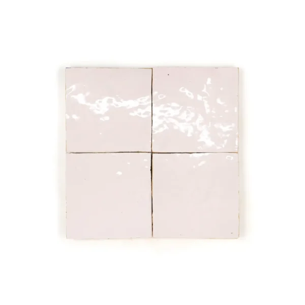 Zellige Square – Soft Peach