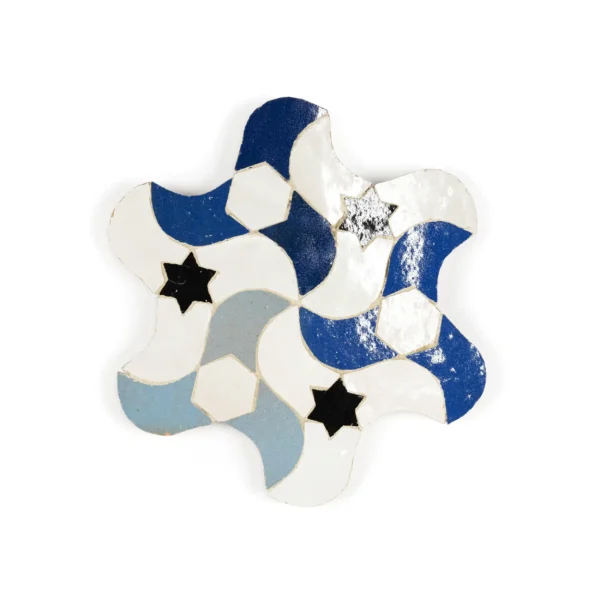 Tatawi Blue & White