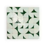 Zellige Tile Abstract Crescent – Nature