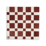 Zellige Tile Custom – Amaranth Off White 1