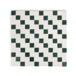 Zellige Tile Custom – Green Off White 2