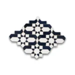 Zellige Tile Dazzle – Black