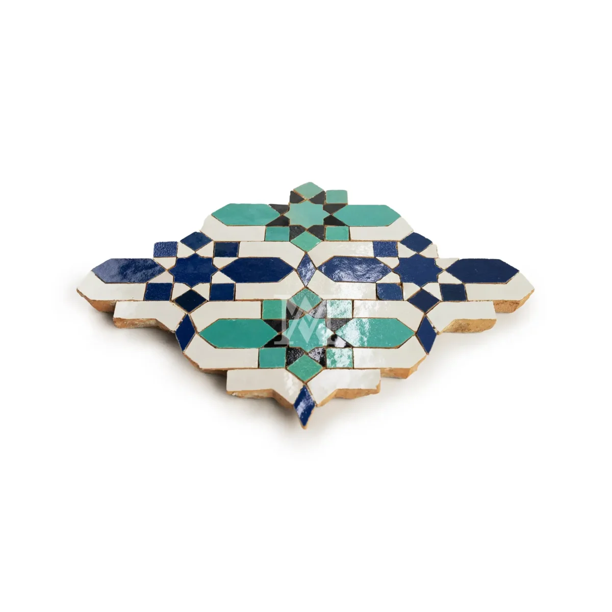 Zellige Tile Dazzle – Blue Green - Image 2