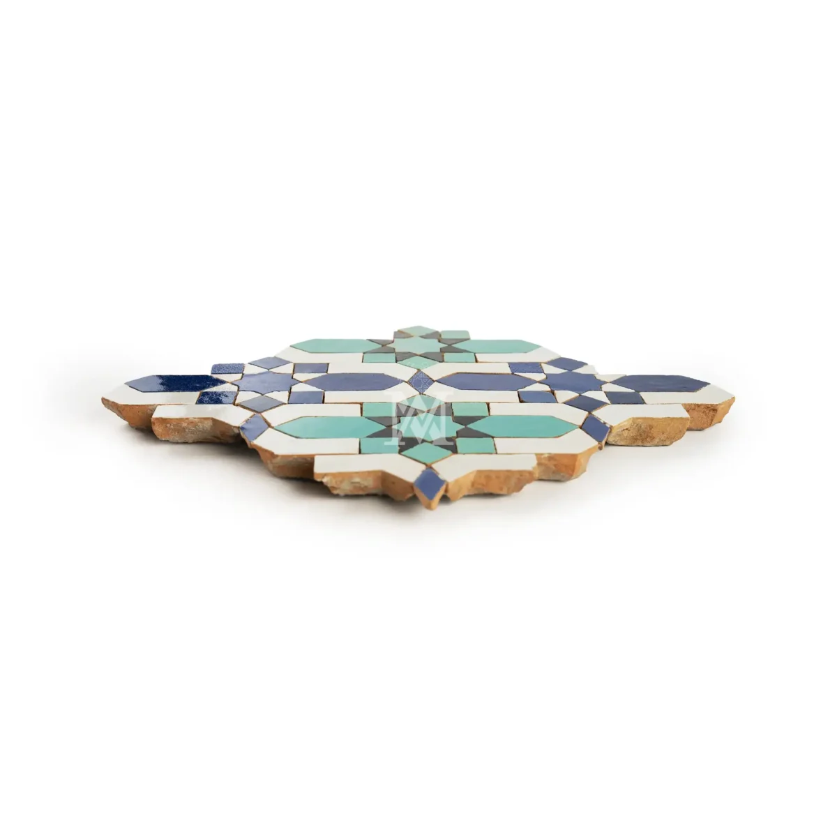 Zellige Tile Dazzle – Blue Green - Image 3
