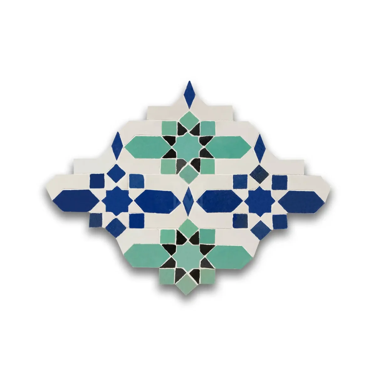 Zellige Tile Dazzle – Blue Green - Image 4