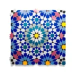 Zellige Tile Fassi – Purple Blue