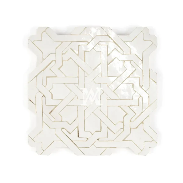 Zellige Tile Fez – Off White