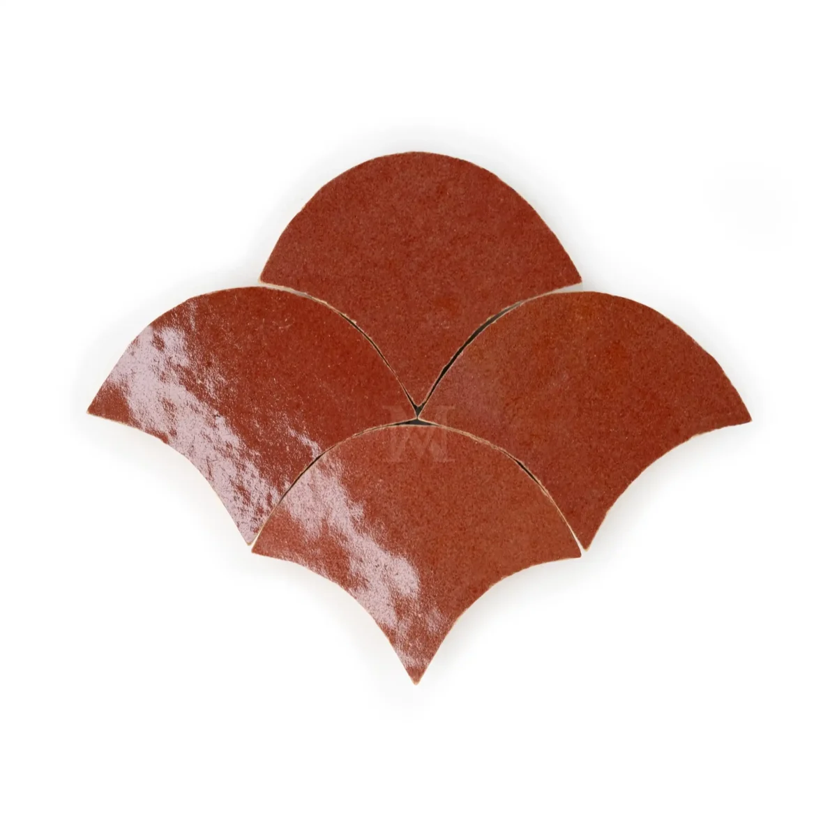 Zellige Tile Fishscale 12x12 – Amaranth - Image 3