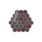 Zellige Tile Hexagonal 12x12 – Aubergine