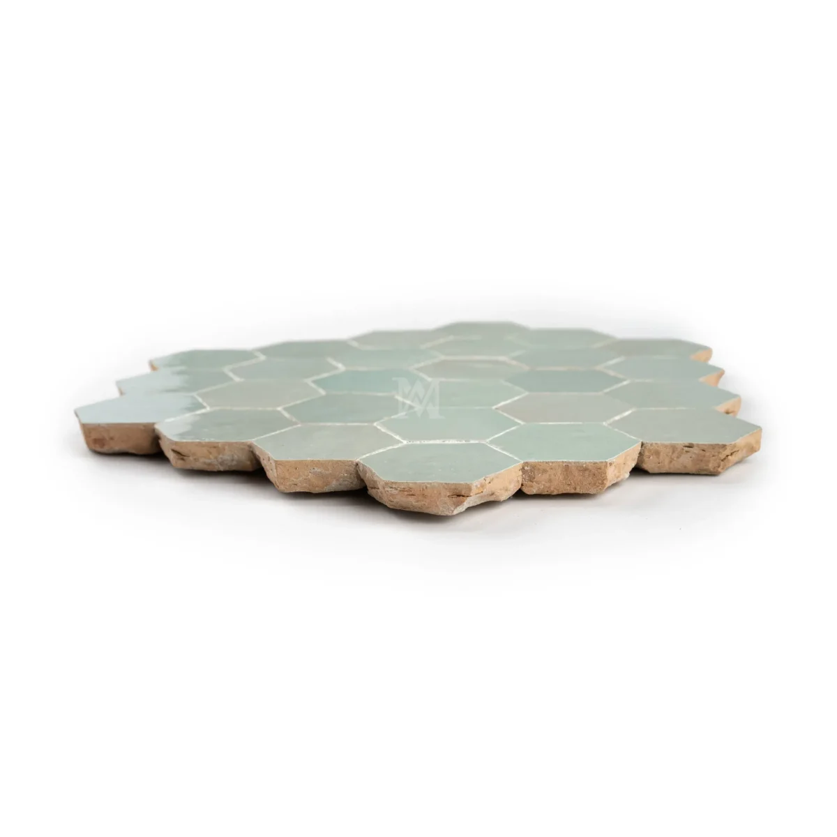 Zellige Tile Hexagonal 12x12 – Waterscape - Image 2