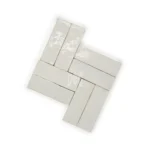 Zellige Tile Rectangle 6x2 – Off White