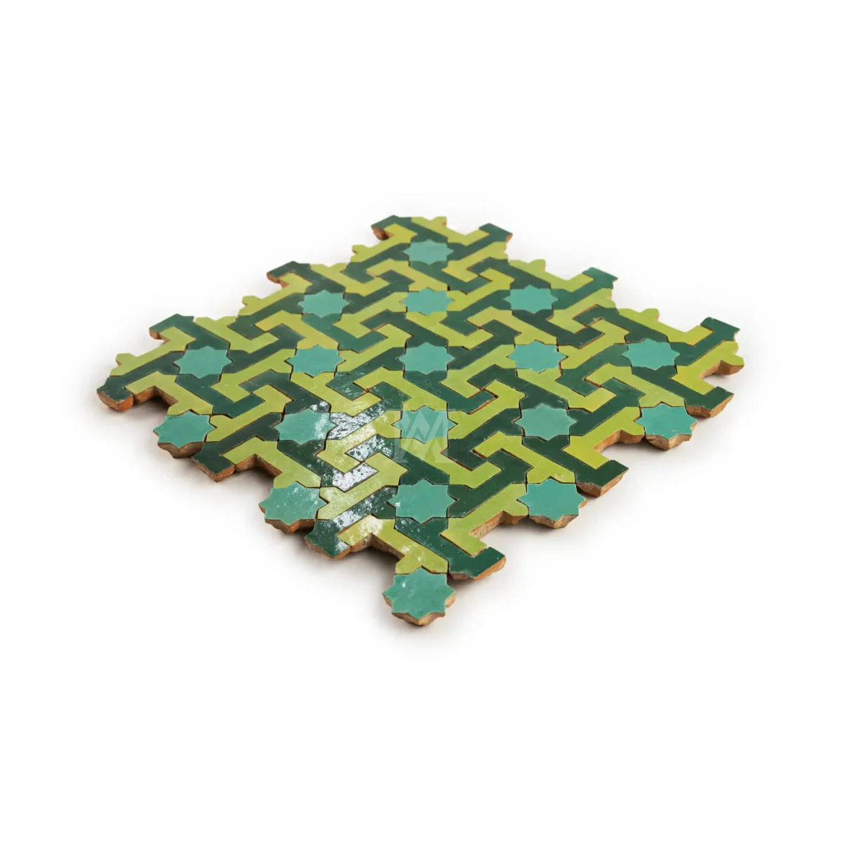 Zellige Tile Sevilla – Green - Image 2