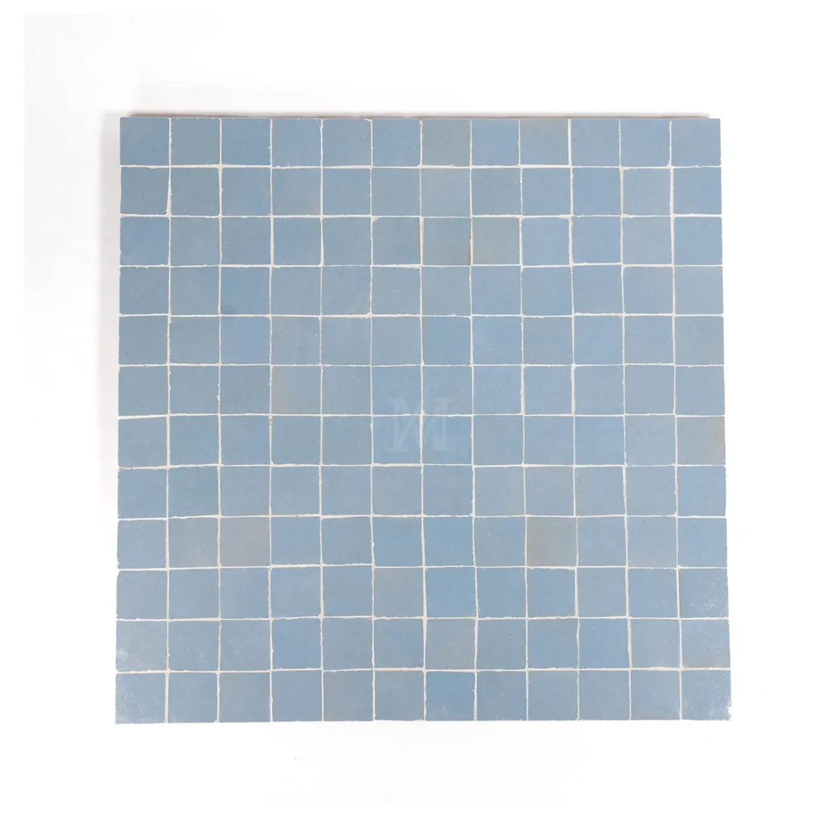 Zellige Tile Square 1x1 – Blue Gray - Image 1