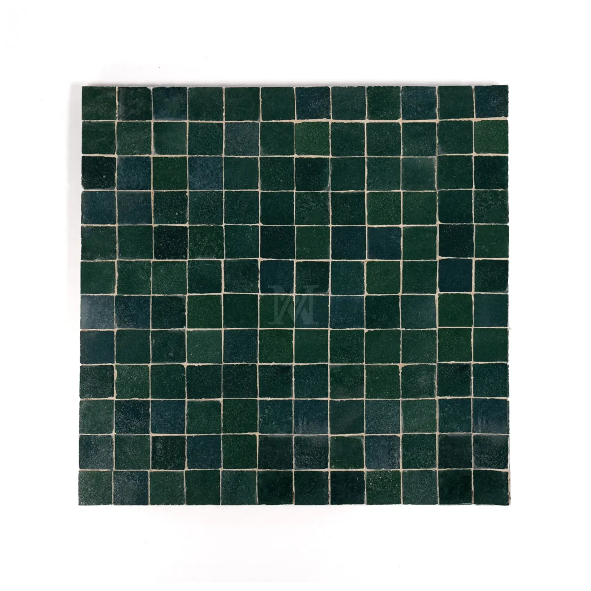 Zellige Tile Square 1x1 – Green - Image 1