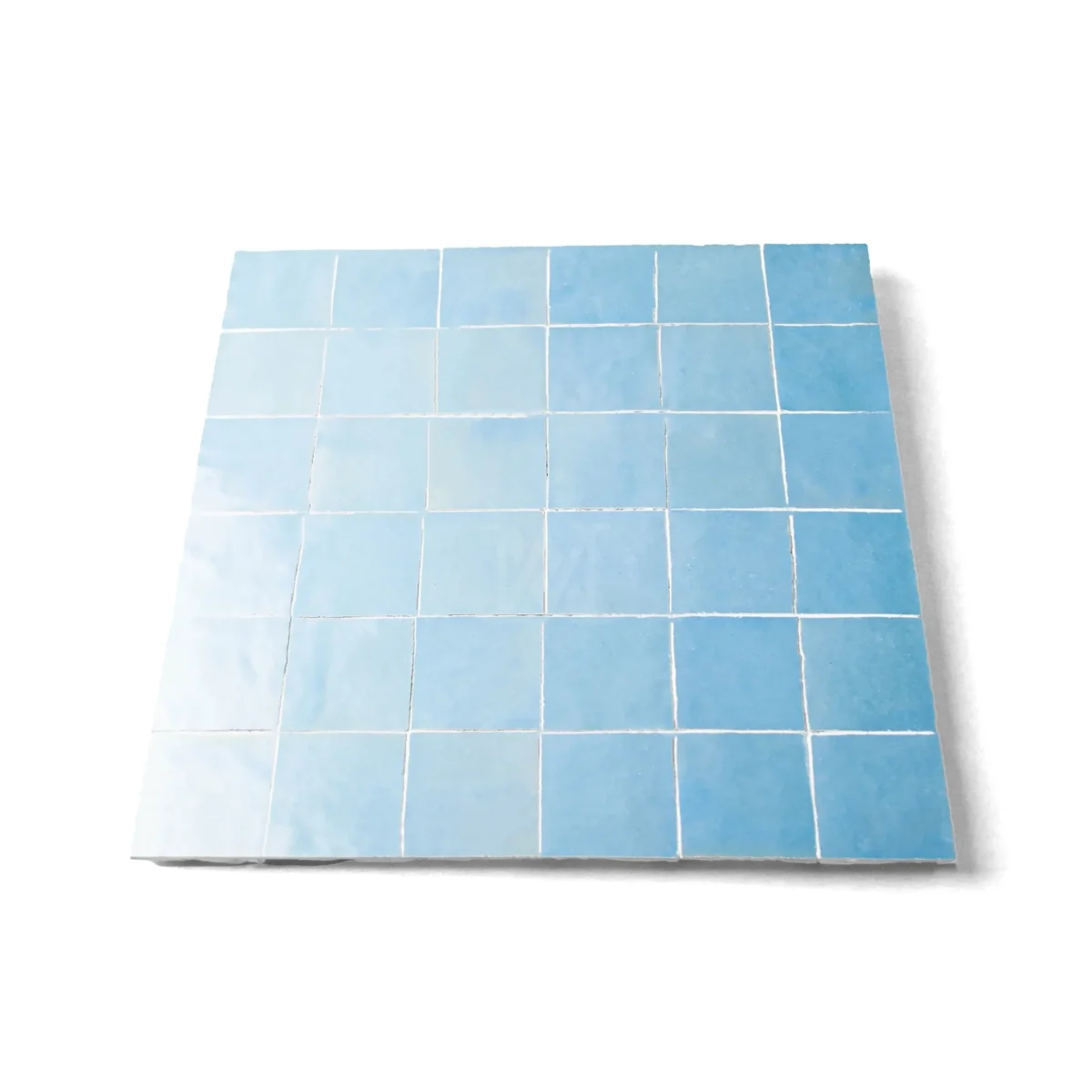 Zellige Tile Square 2x2 – BLUE GRAY - Image 2