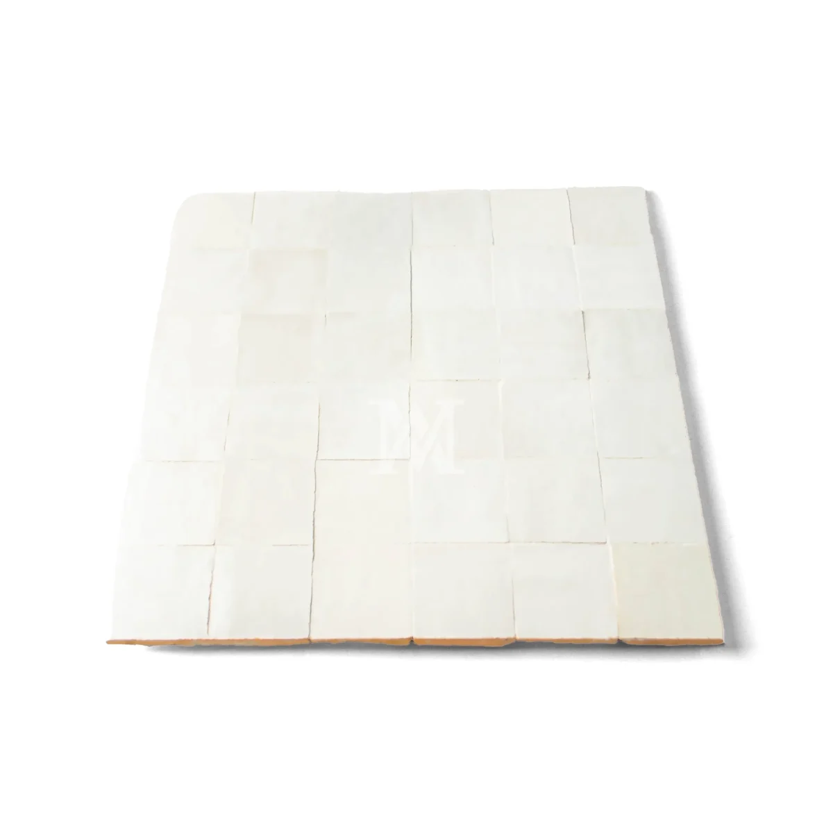 Zellige Tile Square 2x2 – Off White - Image 2