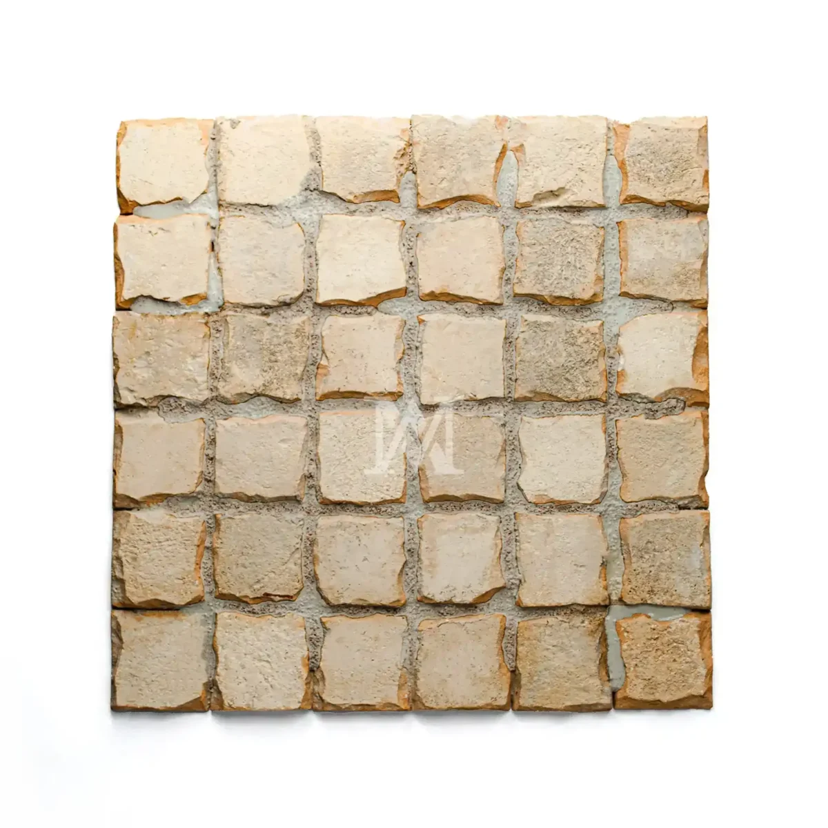 Zellige Tile Square 2x2 – Off White - Image 3