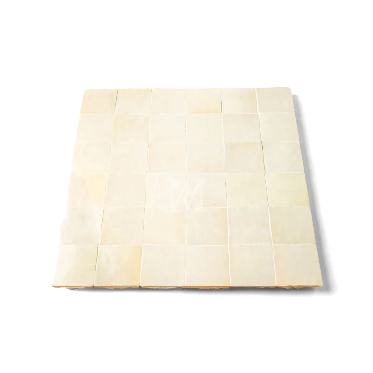 Zellige Tile Square 2x2 – Soft Stone - Image 2