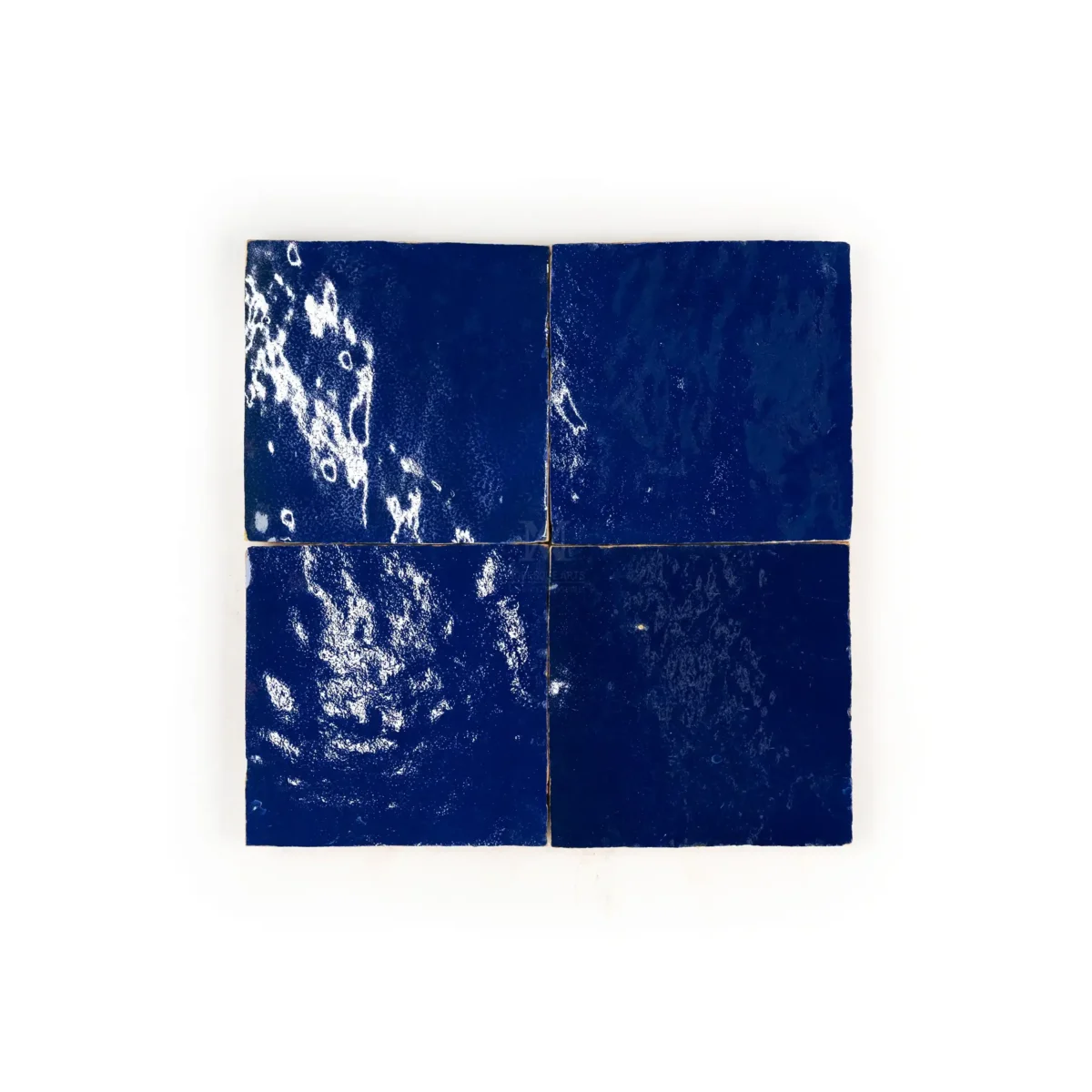 Zellige Tile Square 4x4 – Blue - Image 1