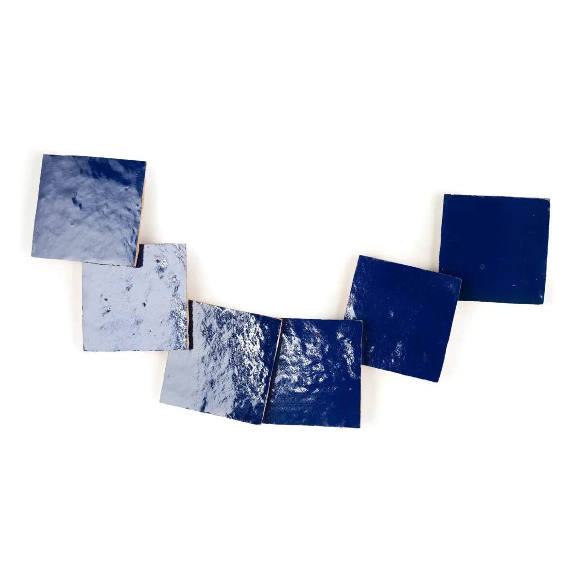 Zellige Tile Square 4x4 – Blue - Image 2