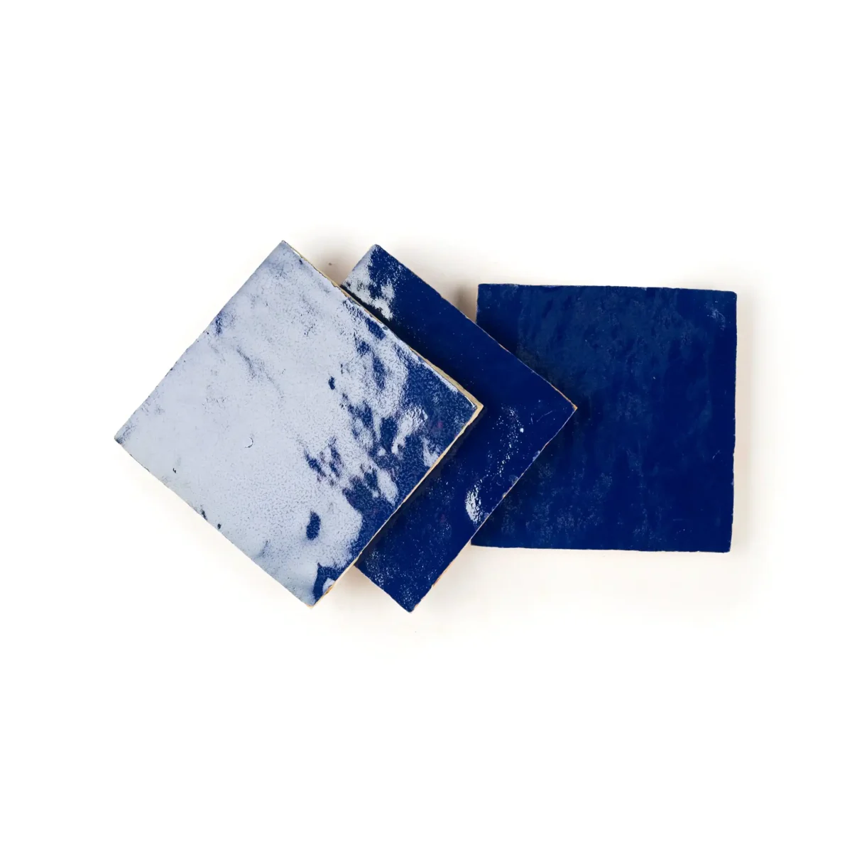 Zellige Tile Square 4x4 – Blue - Image 3
