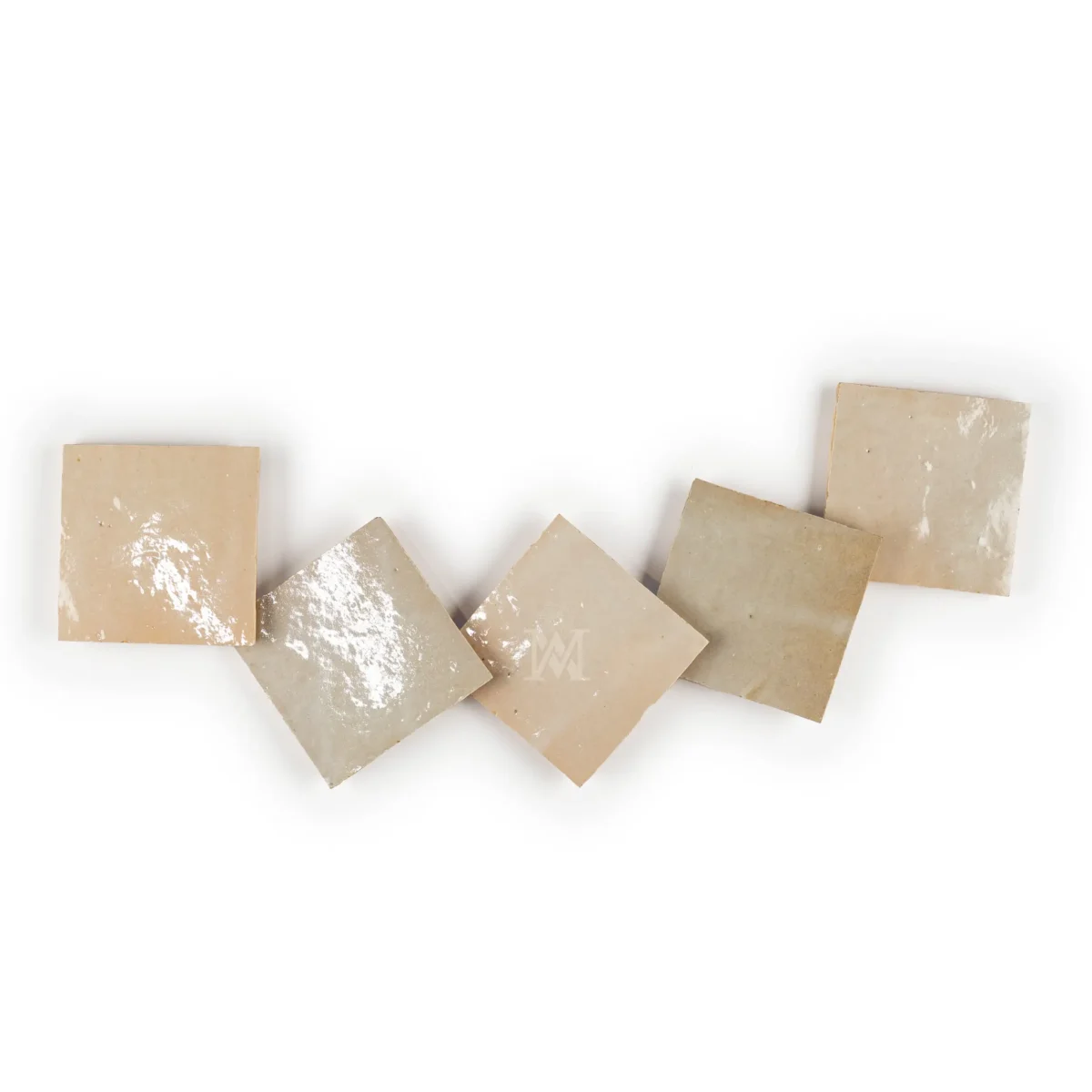 Zellige Tile Square 4x4 – Brown Sugar - Image 2