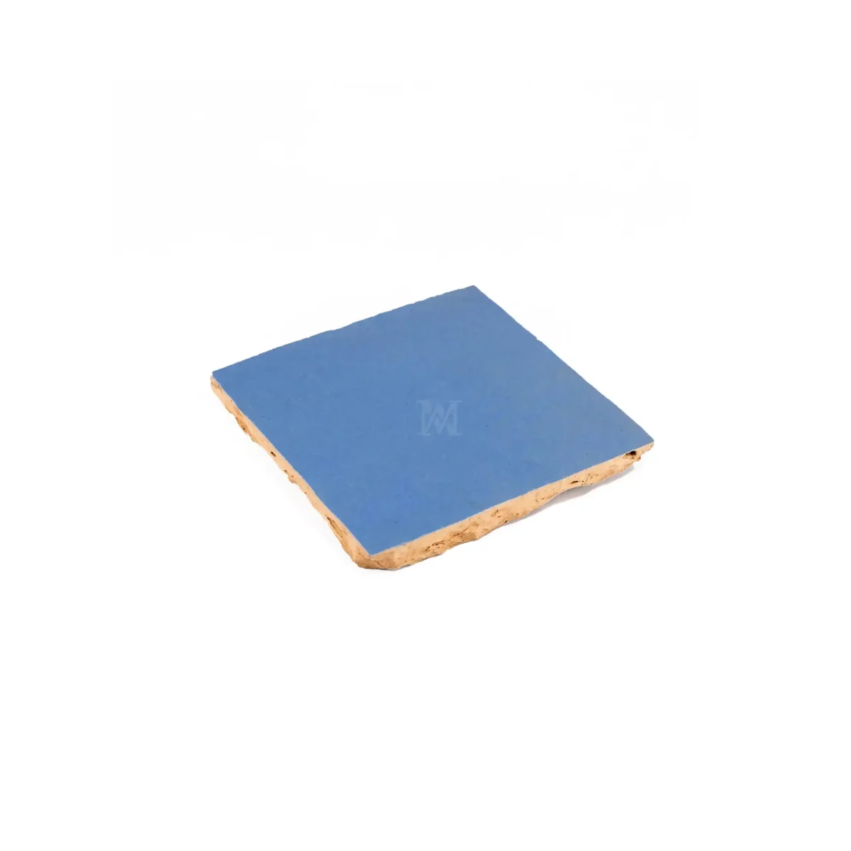 Zellige Tile Square 4x4 – Cornflower Blue - Image 3