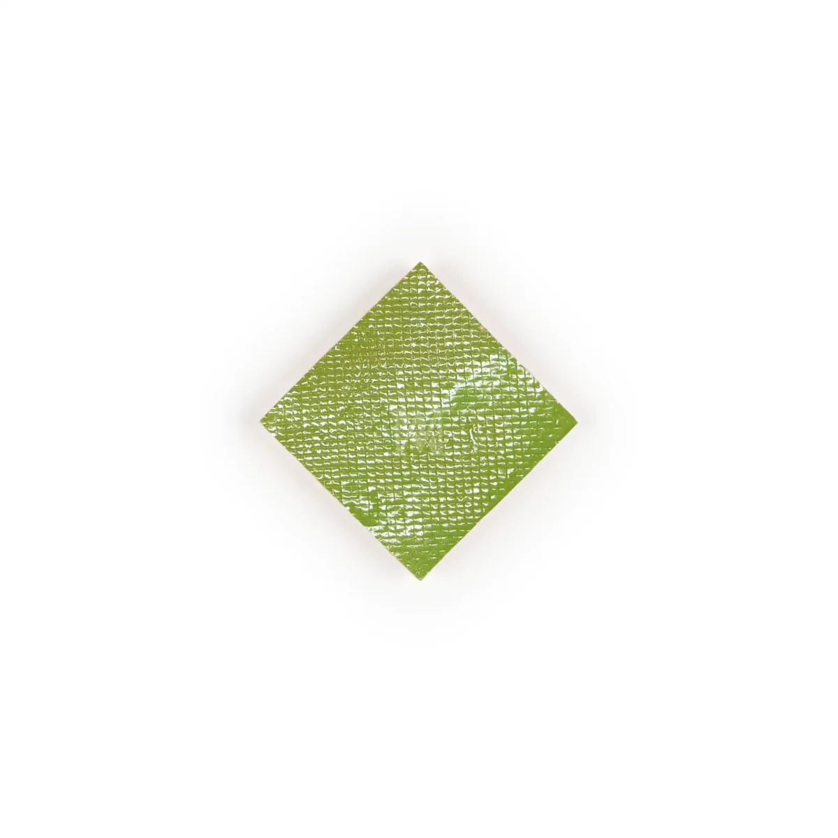 Zellige Tile Square 4x4 – Leaf Green Printed - Image 5