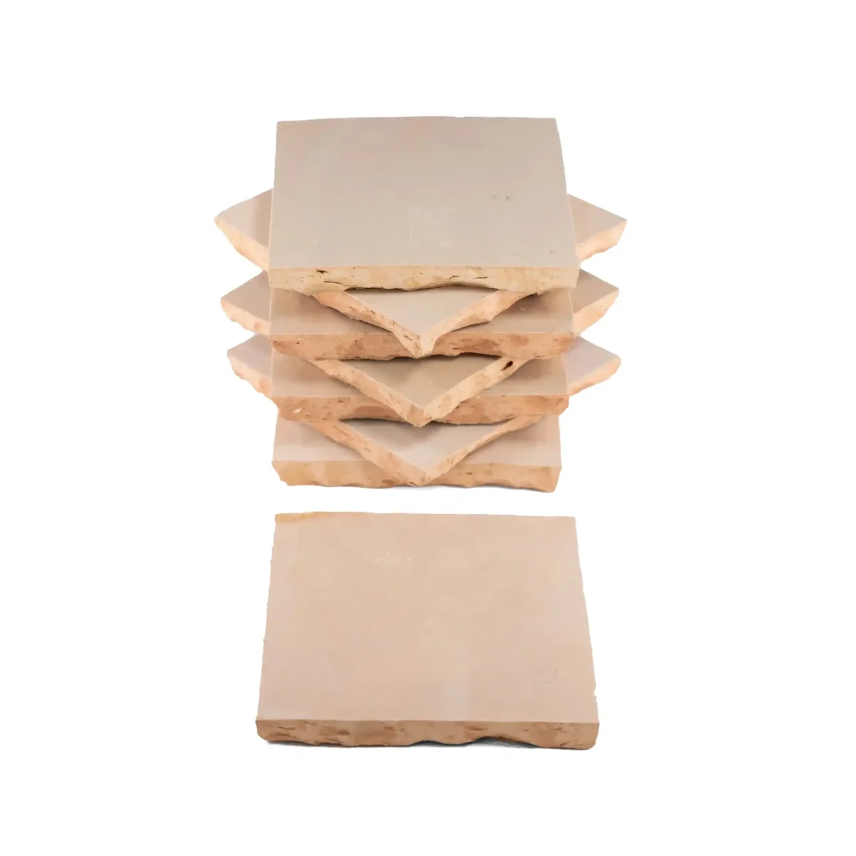 Zellige Tile Square 4x4 – Mesa Taupe - Image 3