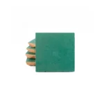 Zellige Tile Square 4x4 – Pine Green