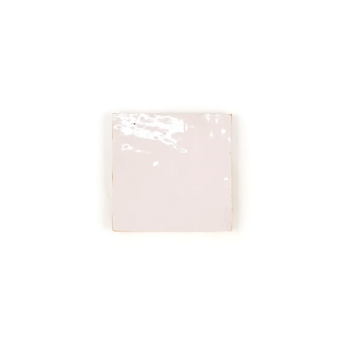 Zellige Tile Square 4x4 – Soft Peach - Image 4