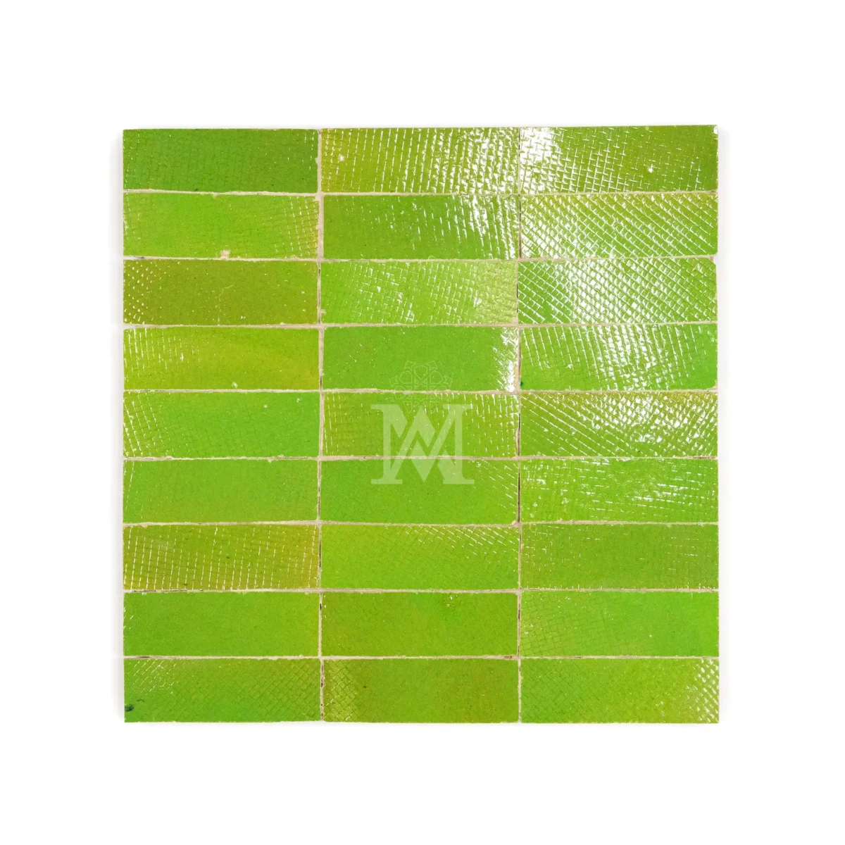 Zellige Tile Talya – Light green - Image 1