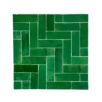 Zellige Tile Talya – green