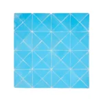 Zellige Tile Triangle – Blue Sky