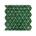 Zellige Tile Triangle – Green